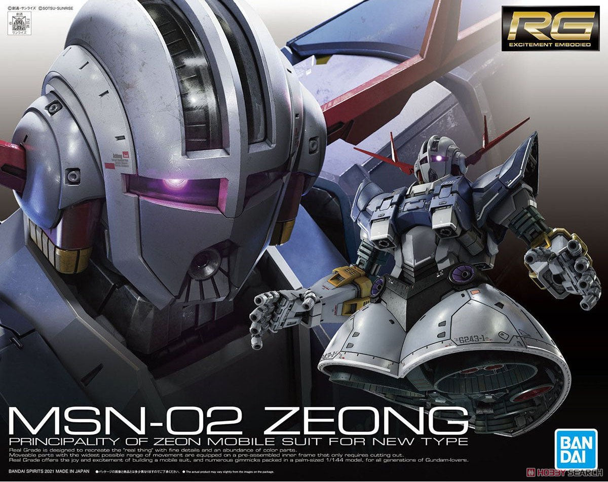 RG MSN-02 Zeong 1/144 Model Kit