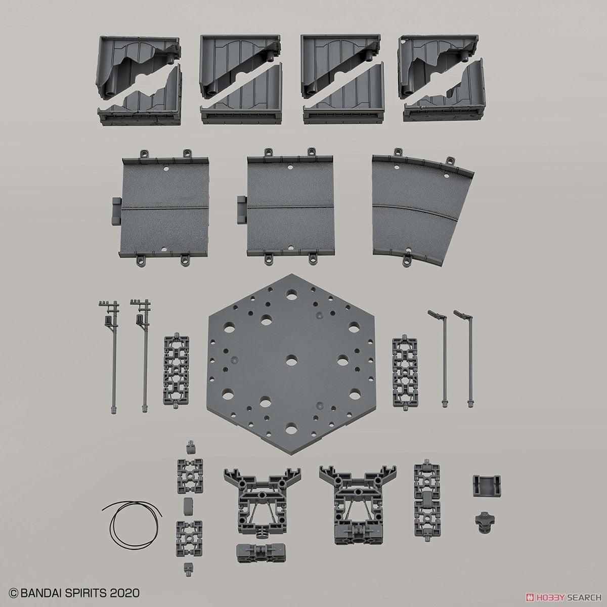 Customize Scene Base City Area Ver 1/144 Model Kit