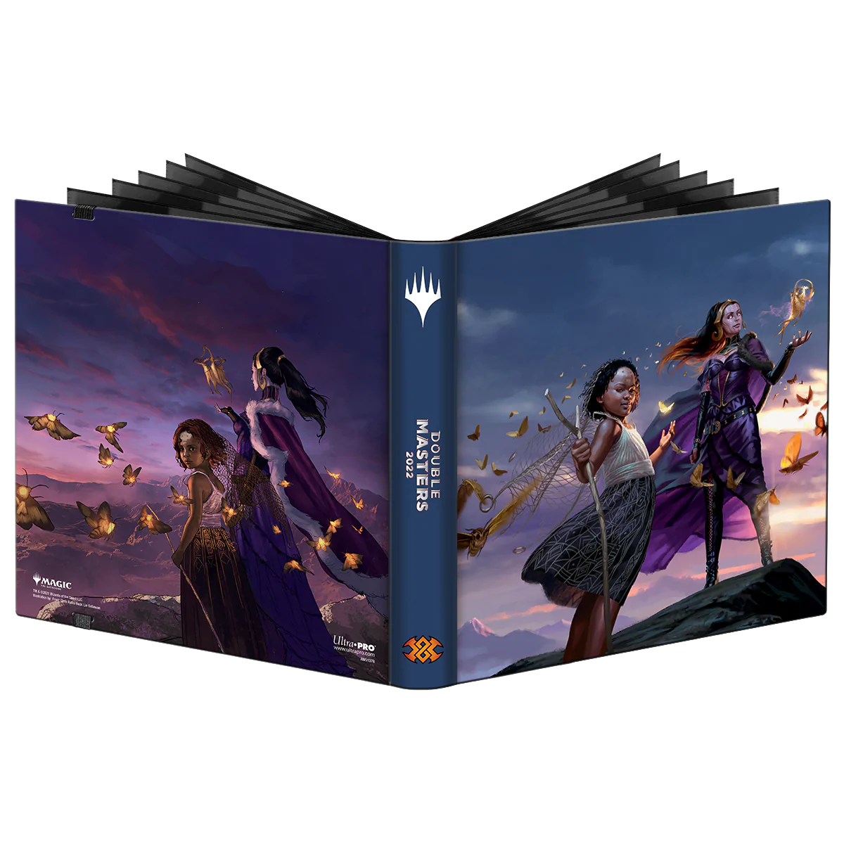 MTG Double Masters 2022 12 Pocket PRO-Binder Liliana and Aminatou