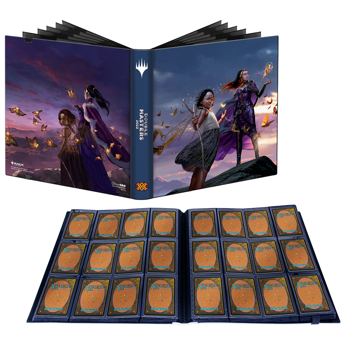 MTG Double Masters 2022 12 Pocket PRO-Binder Liliana and Aminatou