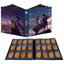 Load image into Gallery viewer, MTG Double Masters 2022 12 Pocket PRO-Binder Liliana and Aminatou