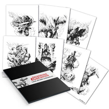 Load image into Gallery viewer, Dungeons & Dragons Classic Artwork Lithograph Set