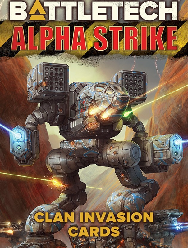 BattleTech Alpha Strike Clan Invasion Cards