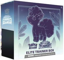 Load image into Gallery viewer, Pokemon TCG Sword & Shield 12 Silver Tempest Elite Trainer Box