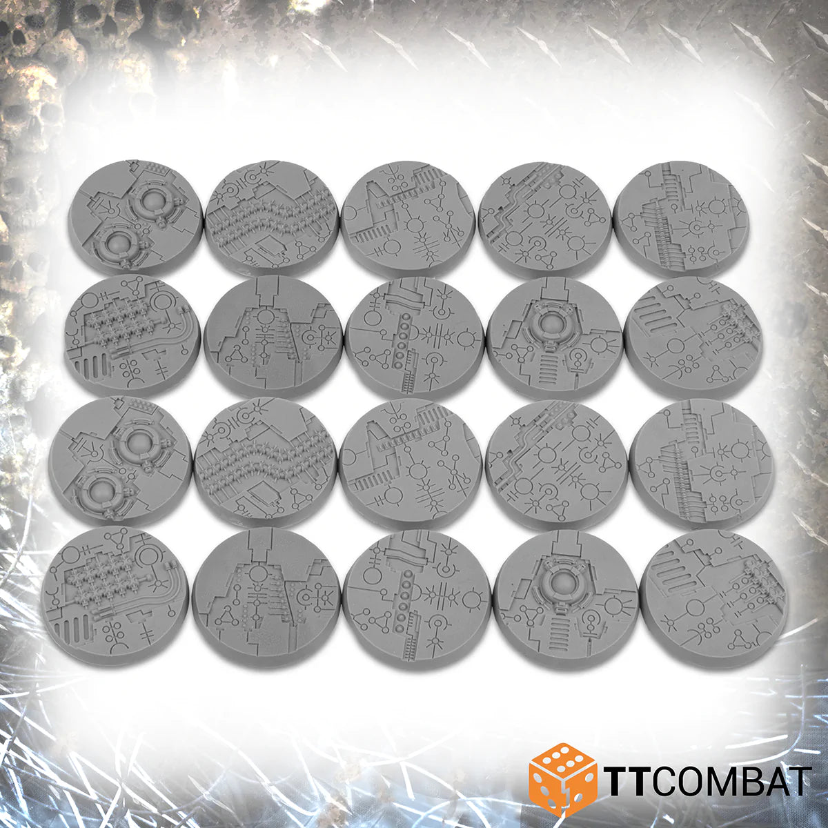 TTCombat 32mm Tomb World Bases