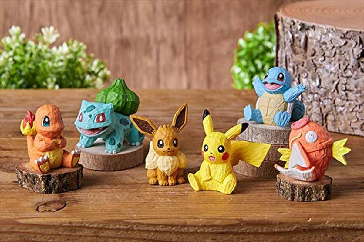 Pokemon Wood Sculpture