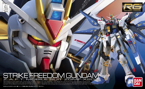RG Gundam Strike Freedom ZGMF-X20A 1/144 Model Kit