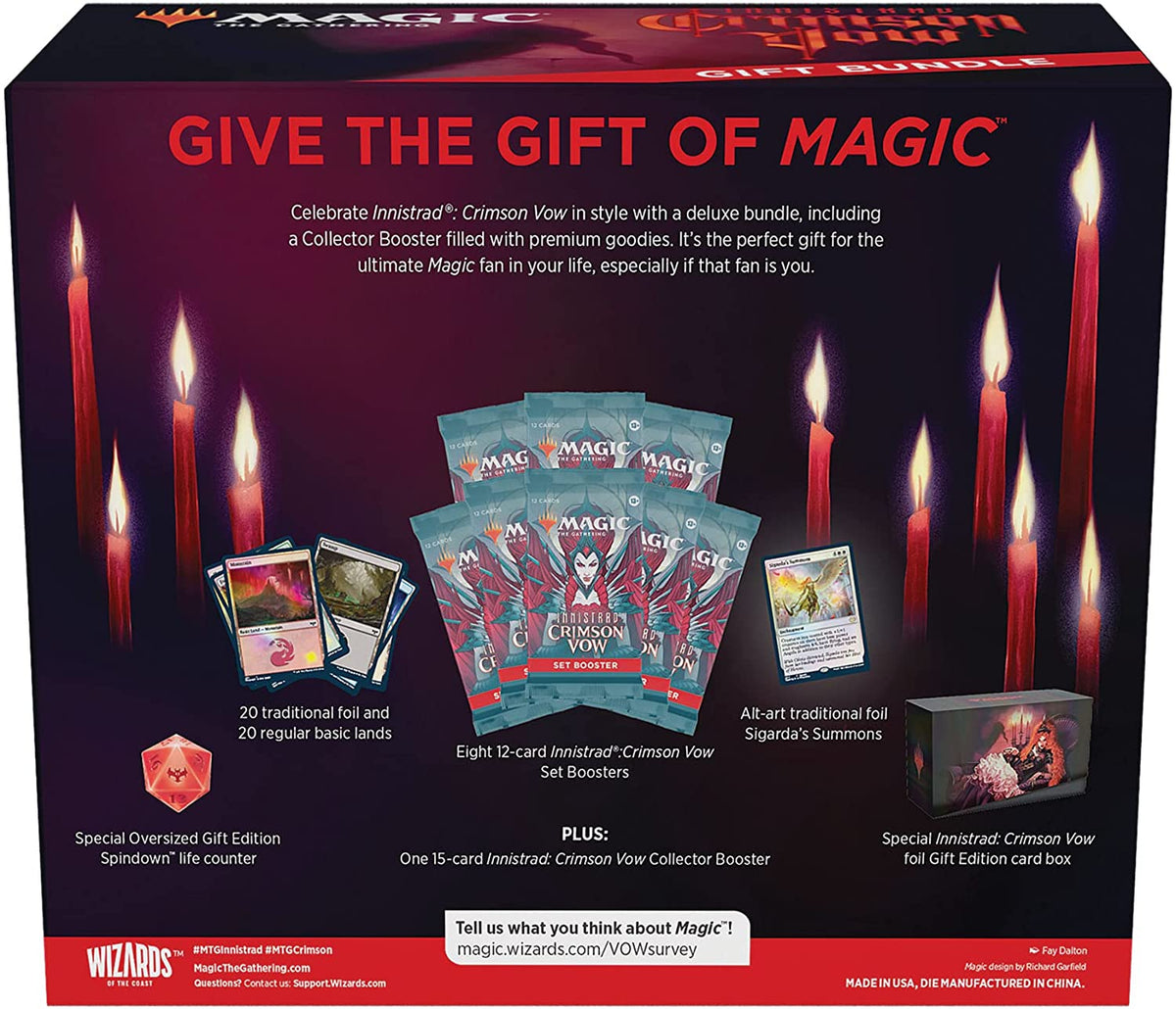 Magic: The Gathering Innistrad Crimson Vow Bundle Gift Edition