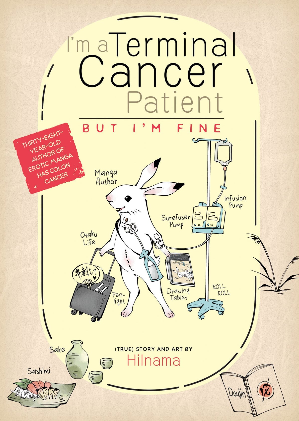 I'm a Terminal Cancer Patient, but I'm Fine: Thirty-eight Year-old Author of Erotic Manga Has Colon Cancer