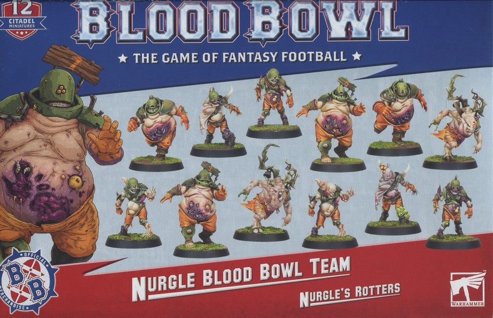 Blood Bowl Nurgle Team Nurgle's Rotters
