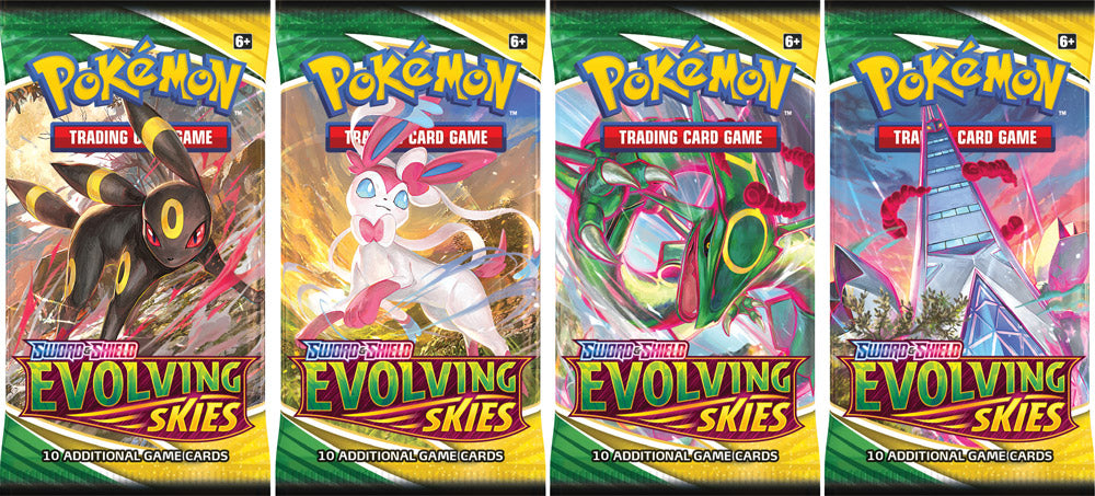 pokemon tcg sword and shield evolving skies booster box Pokemon TCG Sword & Shield 07 Evolving Skies Booster Box – Travelling Man UK
