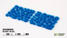 Load image into Gallery viewer, Gamers Grass Alien Blue 6mm Tufts
