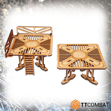 Load image into Gallery viewer, TTCombat Tabletop Scenics - Sci-fi Gothic Strikezone: Chem Factory