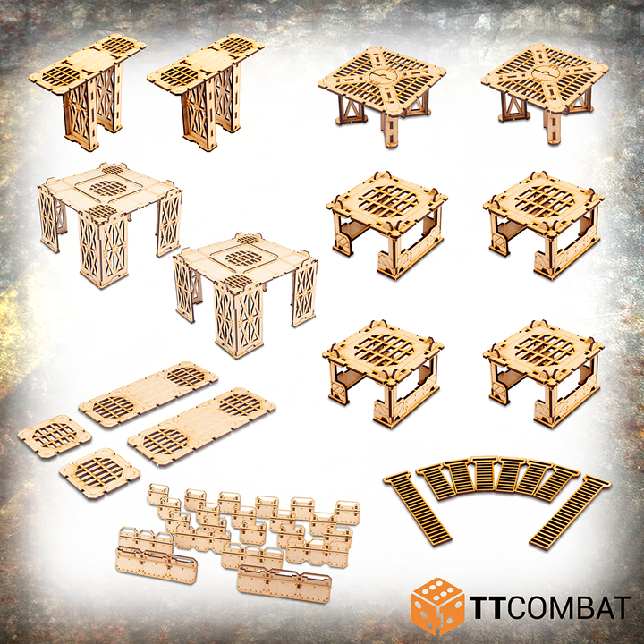 TTCombat Tabletop Scenics - Industrial Hive Sector 1: Beta Complex