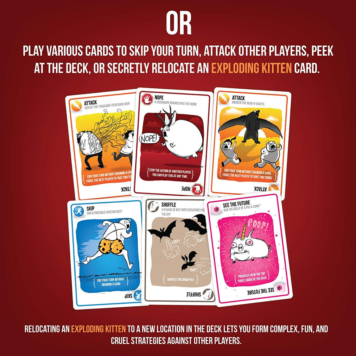 Exploding Kittens Original Edition