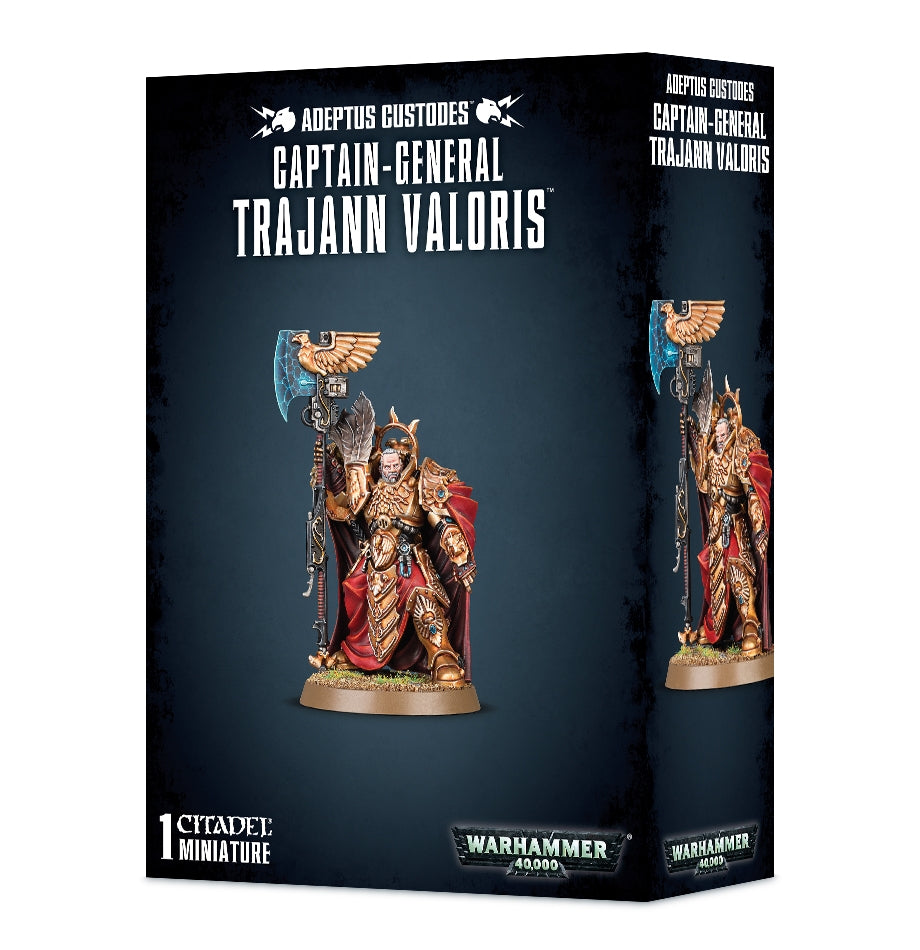 Adeptus Custodes Captain-General Trajann Valoris