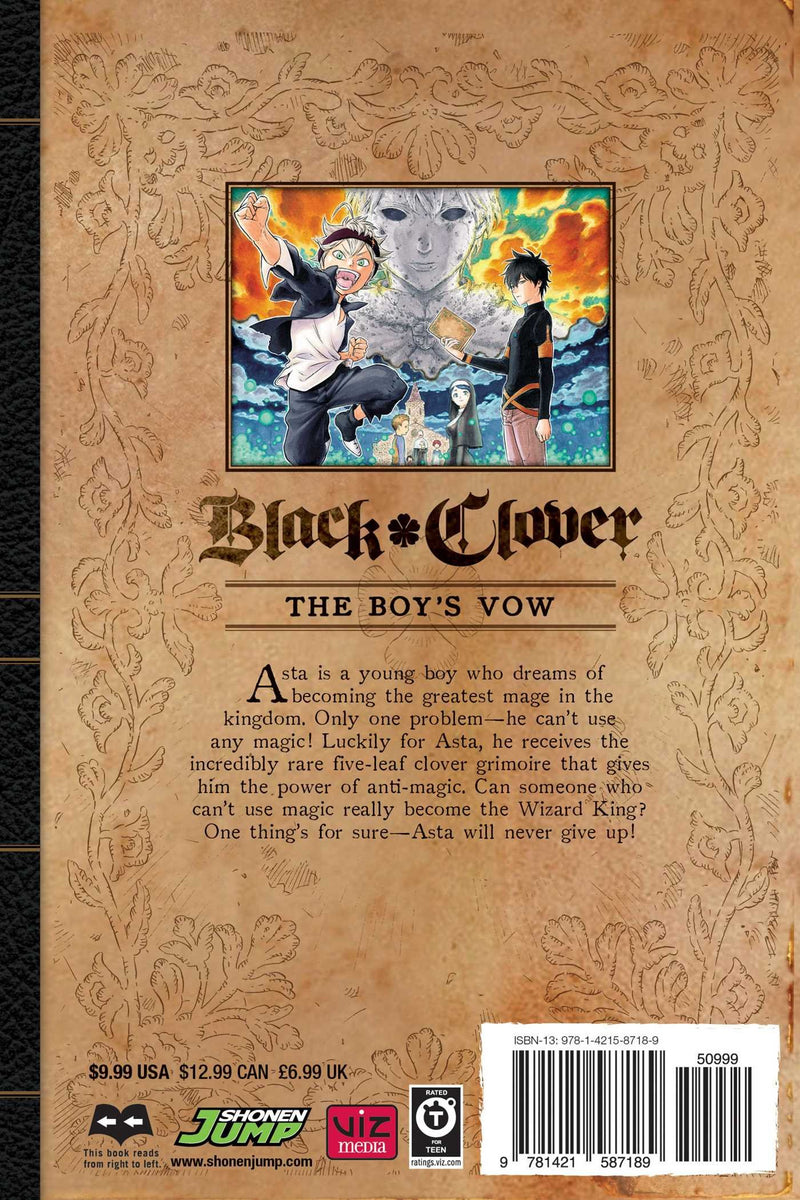 Black Clover Volume 1 – Travelling Man UK
