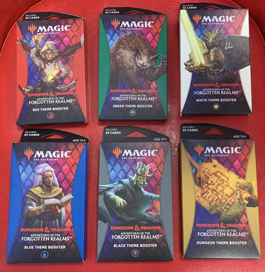 Magic: The Gathering D&D Adventures in the Forgotten Realms Theme Booster