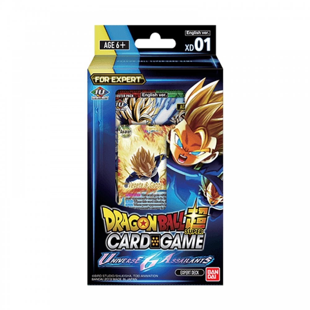 Dragon Ball Super Card Game Expert Deck 01 Universe 6 Assailants