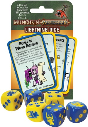 Munchkin Warhammer Age Of Sigmar Lightning Dice