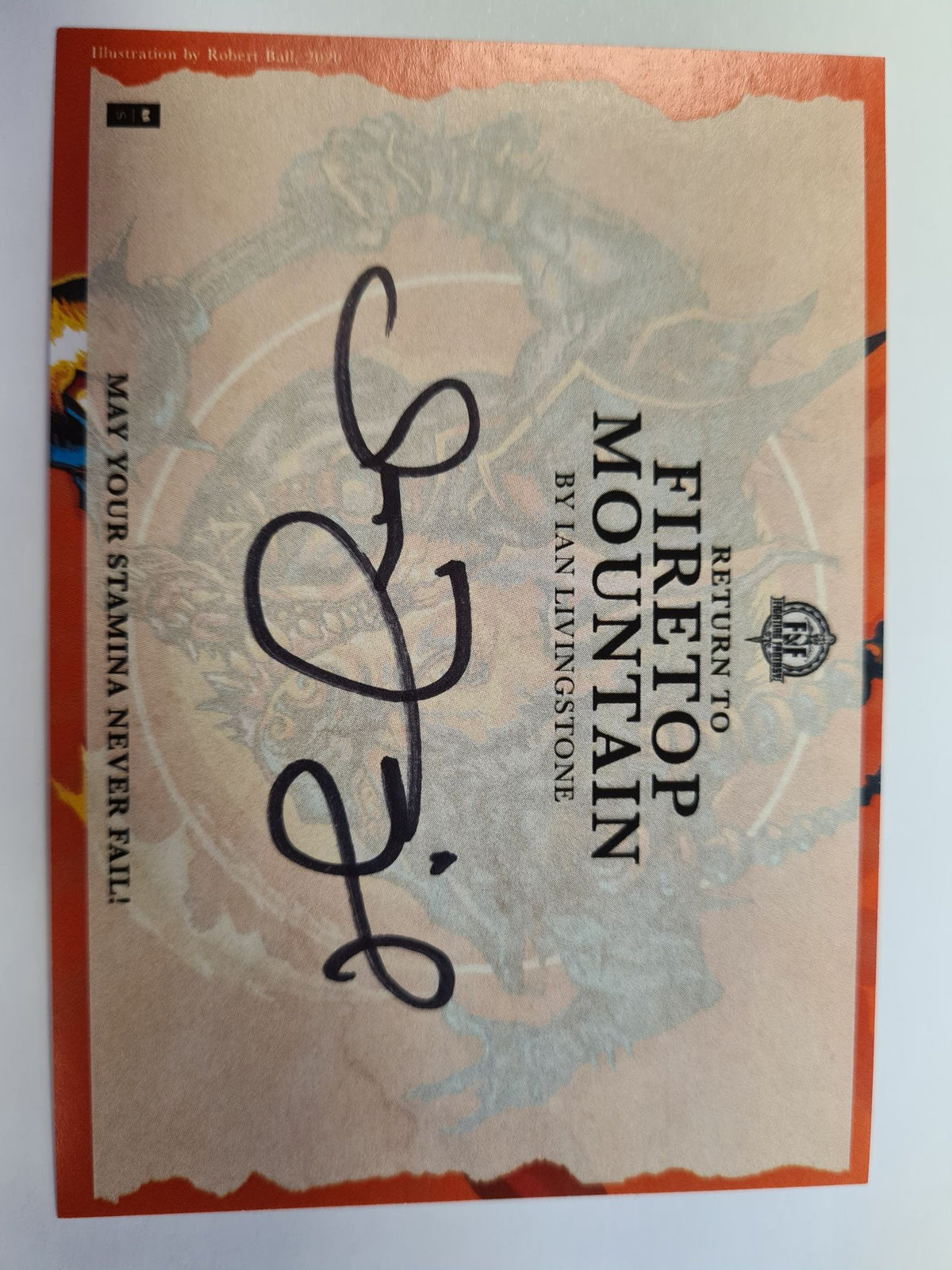 Return To Firetop Mountain: Fighting Fantasy *With Signed Bookplate*