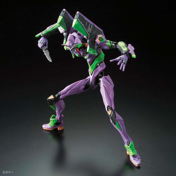 RG Neon Genesis Evangelion Unit 01 & Transport Set 1/144 Model Kit