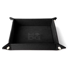 Load image into Gallery viewer, Metallic Dice Games Fold Up Velvet Dice Tray