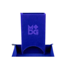 Load image into Gallery viewer, Metallic Dice Games Fold Up Dice Tower