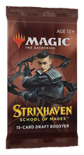 Load image into Gallery viewer, Magic The Gathering Strixhaven School of Mages Draft Booster Pack