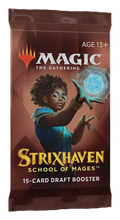 Load image into Gallery viewer, Magic The Gathering Strixhaven School of Mages Draft Booster Pack