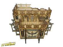 Load image into Gallery viewer, TTCombat Tabletop Scenics - Sci-fi Gothic Gothic Ruined Officium