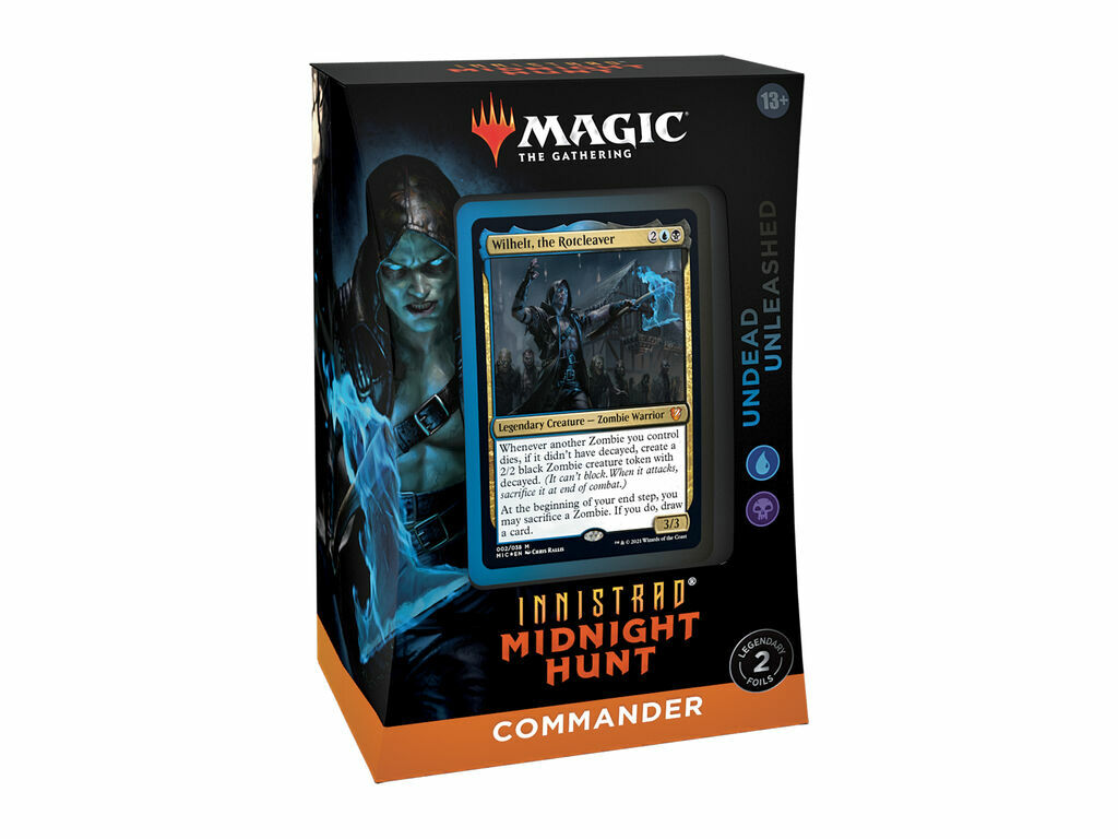 Magic: The Gathering Innistrad Midnight Hunt Commander Deck Travelling Man UK Magic: The Gathering Innistrad Midnight Hunt Commander Deck Travelling Man UK