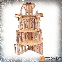 Load image into Gallery viewer, TTCombat Tabletop Scenics - Sci-fi Gothic Praetorium Implacable