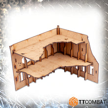 Load image into Gallery viewer, TTCombat Tabletop Scenics - Sci-fi Gothic Razed Mercantine