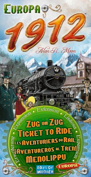Ticket to Ride: Europe 1912 Expansion