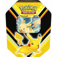 Load image into Gallery viewer, Pokemon TCG V Powers Tin