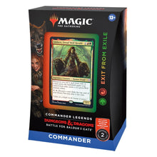 Load image into Gallery viewer, Magic: The Gathering Commander Legends Battle for Baldur's Gate Commander Deck