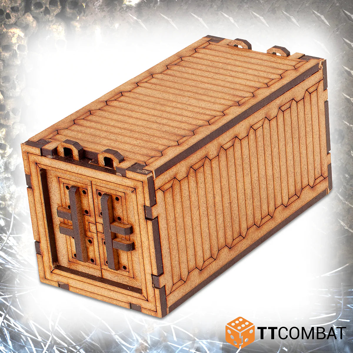 TTCombat Tabletop Scenics - Sci-fi Gothic Freighter Graveyard Small Containers