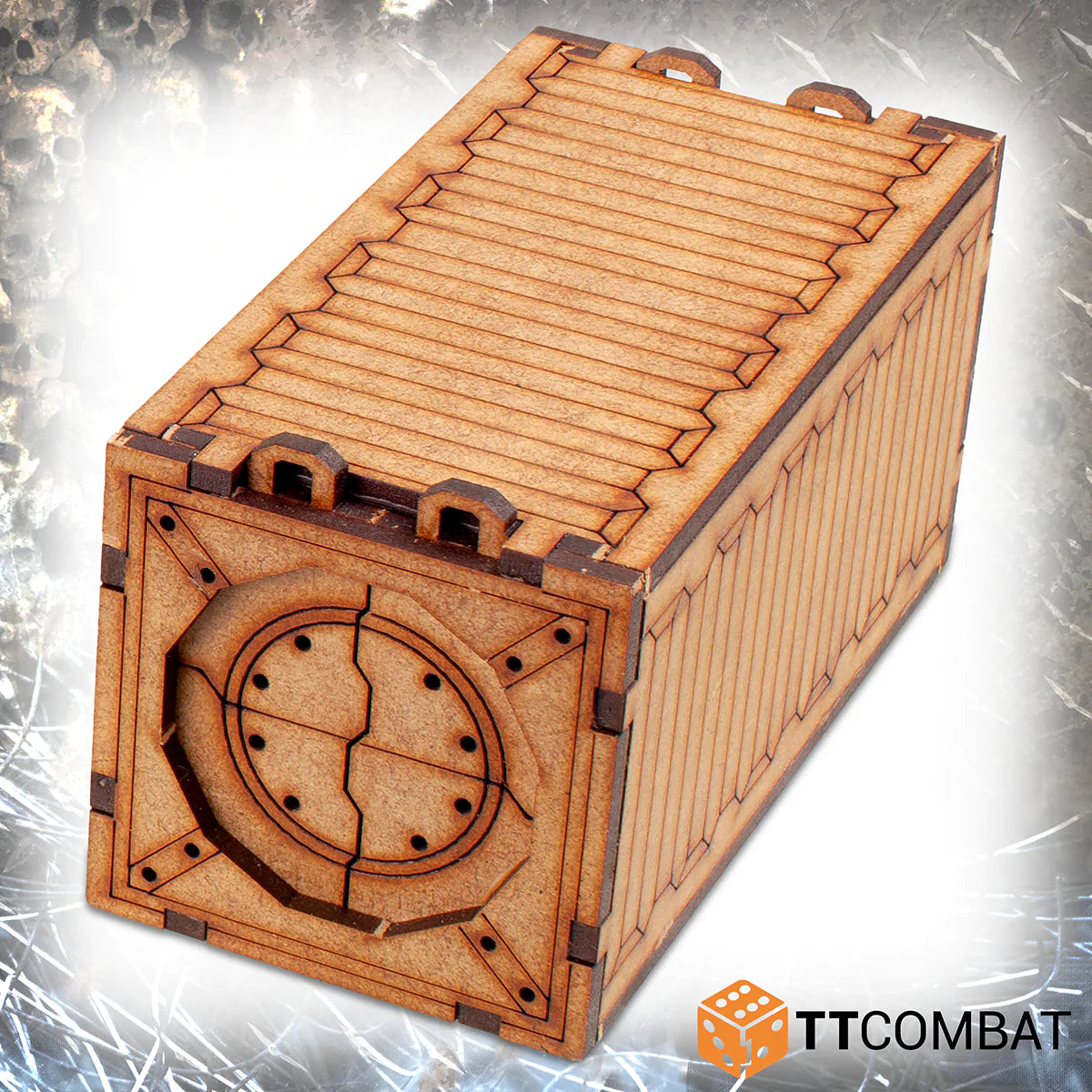 TTCombat Tabletop Scenics - Sci-fi Gothic Freighter Graveyard Small Containers