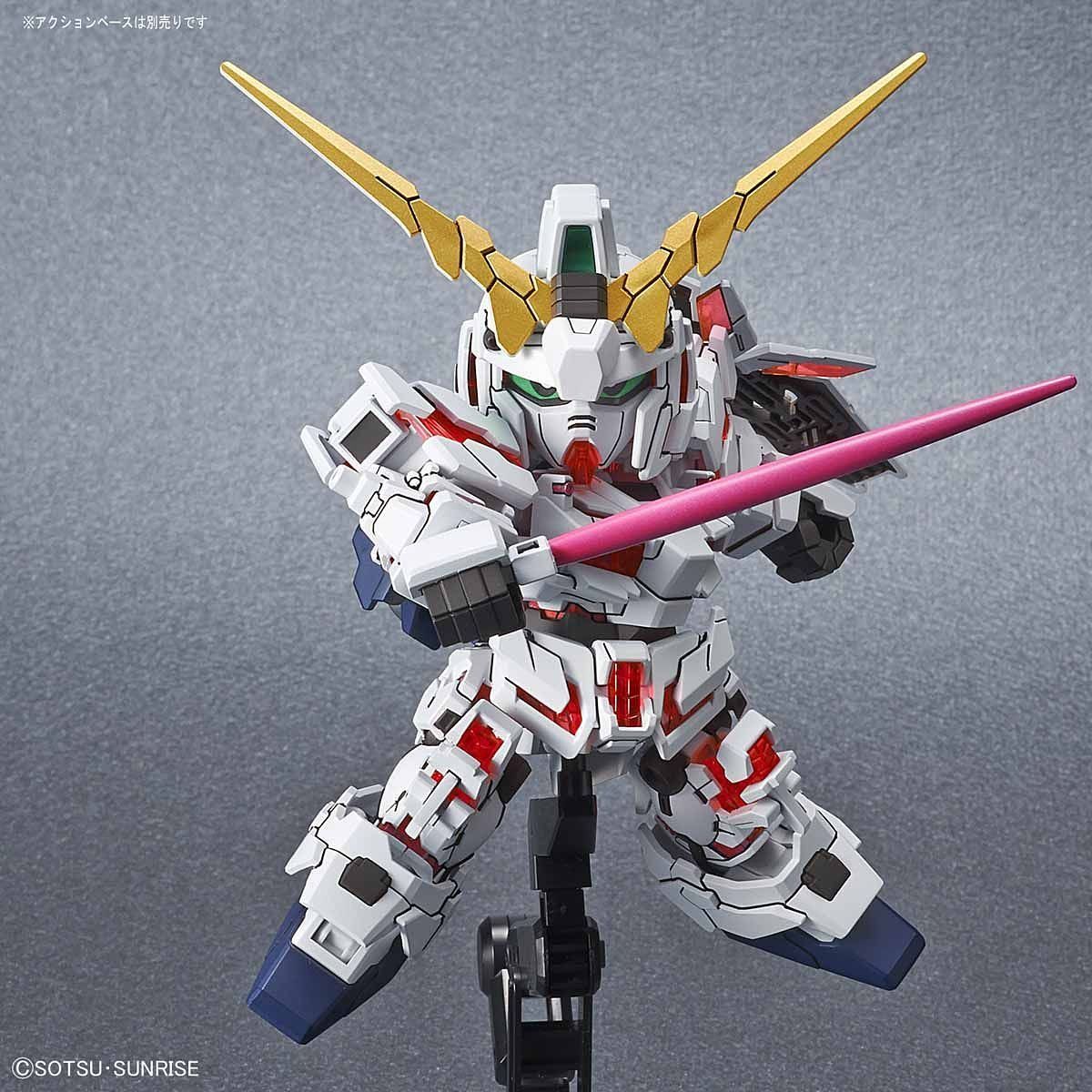 SD Cross Silhouette Unicorn Gundam Destroy Model Kit