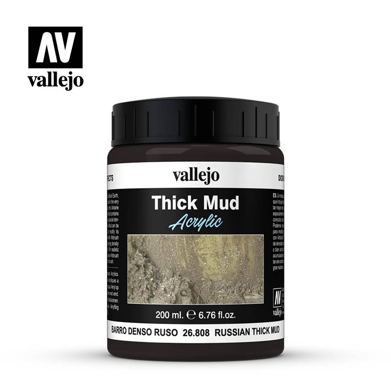 Vallejo Thick Mud Acrylic - Thick Russian Mud