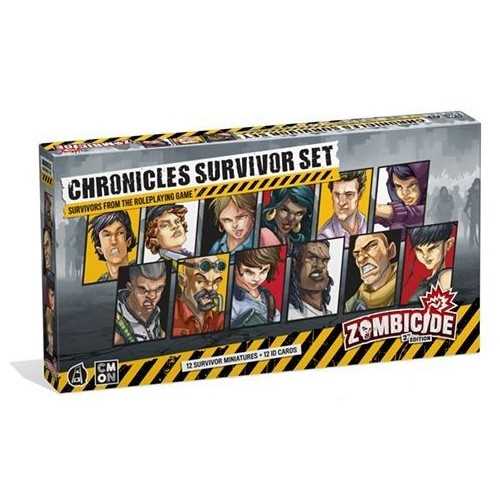 Zombicide 2nd Edition Chronicles Survivors Set
