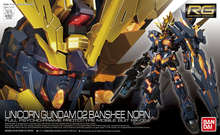 Load image into Gallery viewer, RG Gundam Unicorn Banshee Norn 1/144 Model Kit