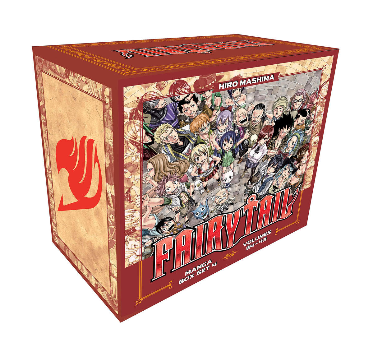 Fairy Tail Manga Box Set 4 (Volumes 34-43)
