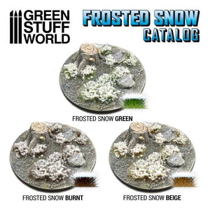 Green Stuff World Grass Tufts Frosted Snow Burnt 6mm