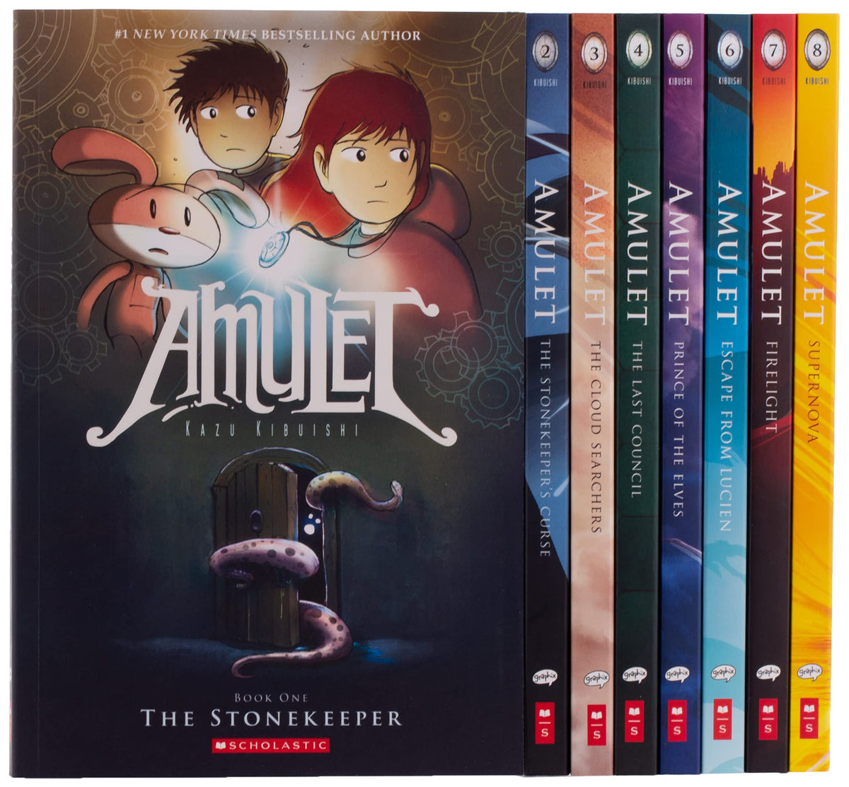 Amulet Box Set 1-8 Graphix – Travelling Man UK