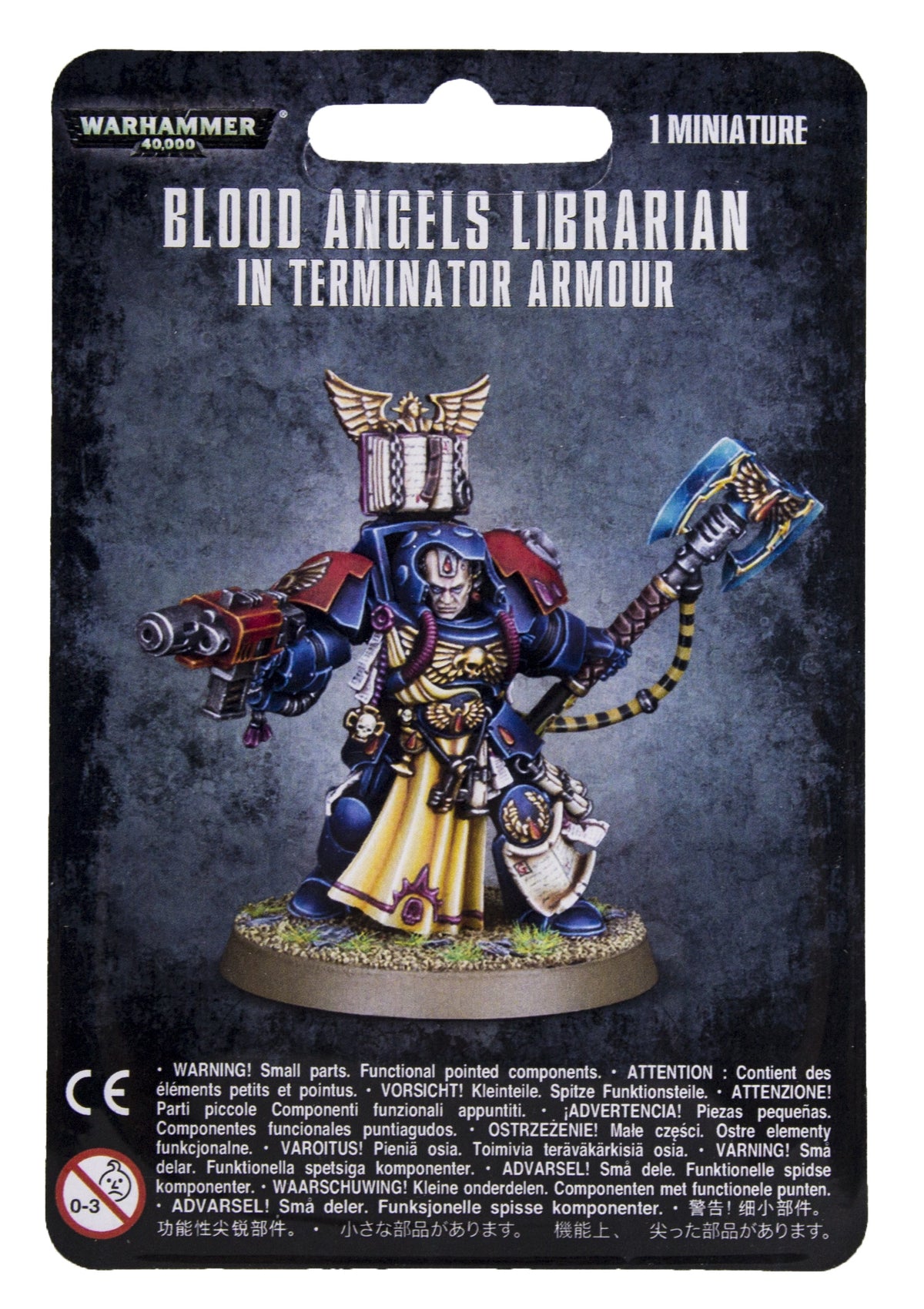Blood Angels Librarian In Terminator Armour