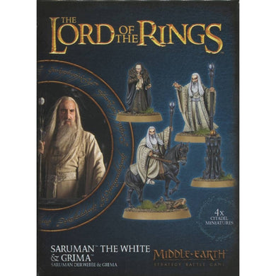 Lord Of The Rings Saruman The White & Grima