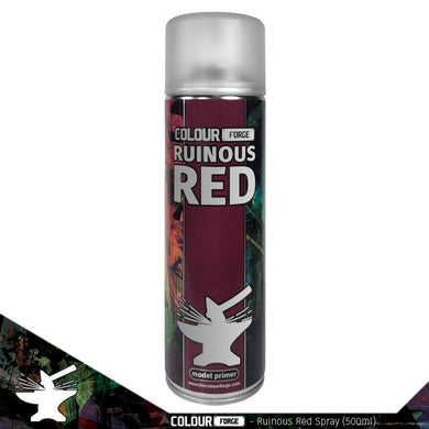 The Colour Forge Ruinous Red Spray (500ml)
