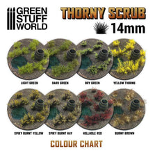 Load image into Gallery viewer, Green Stuff World Thorny Scrubs Dry Green
